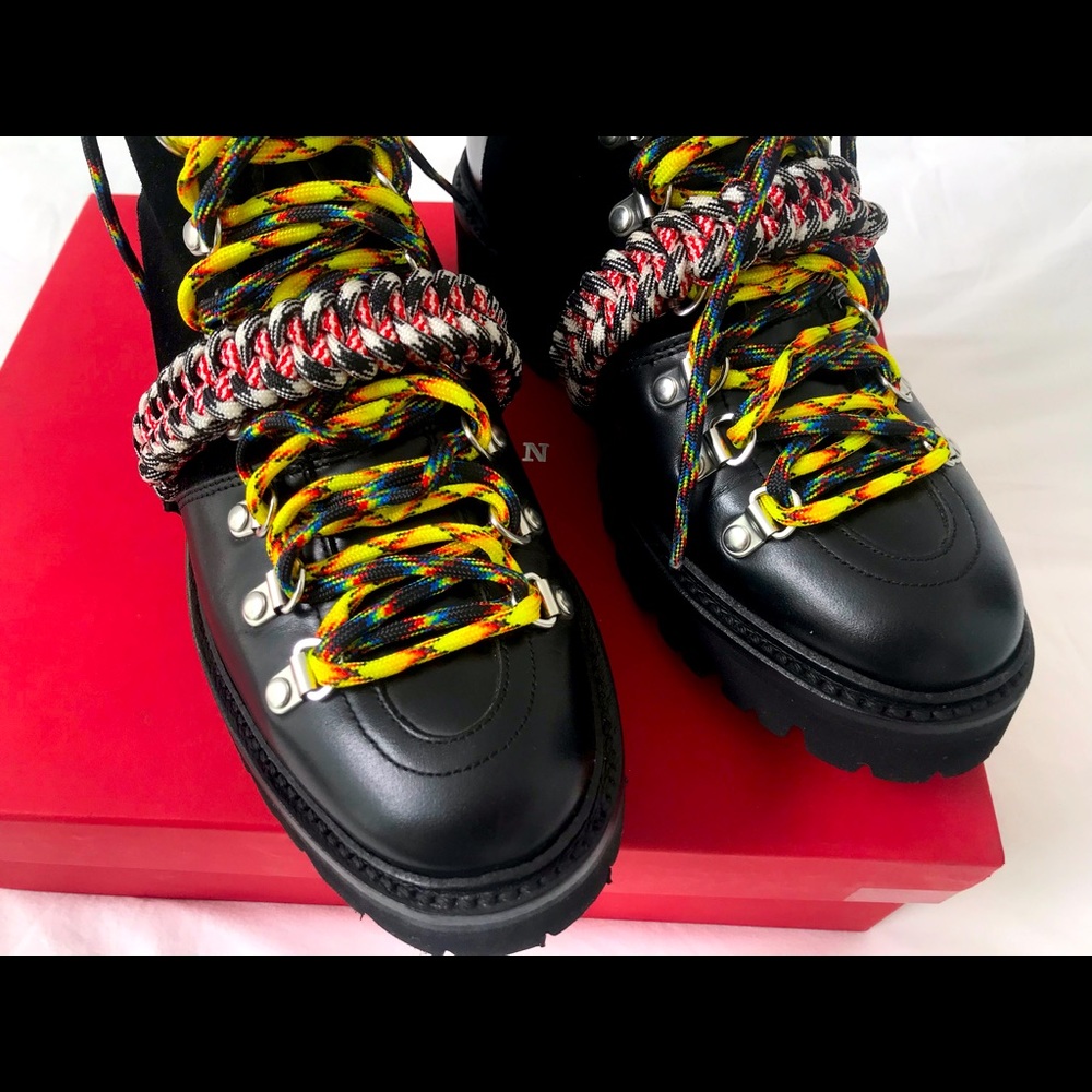 Grenson X House of Holland Vivid Combat Boots